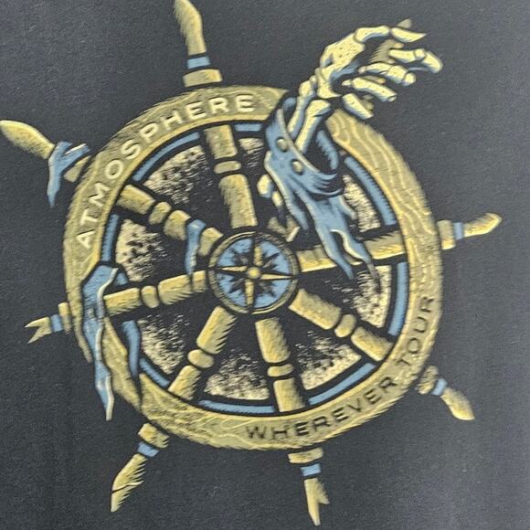 Rhymesayers Atmosphere Wherever Tour 2020 Black T-Shirt, sz XL - Picture 2 of 5